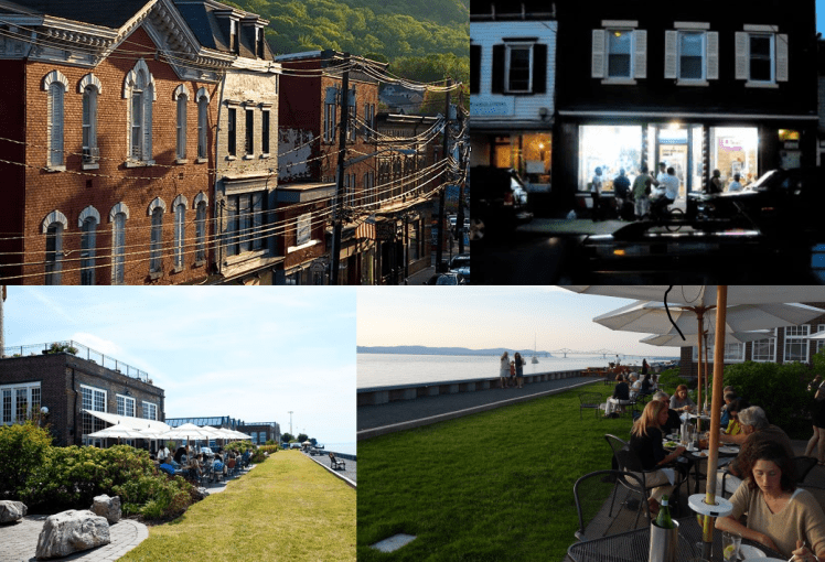 Which town looks more like Brooklyn?